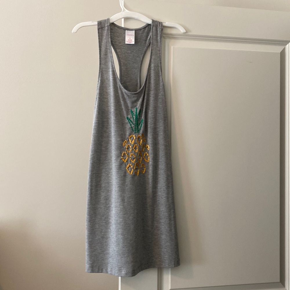 Xhilaration Pineapple Swim Cover Up